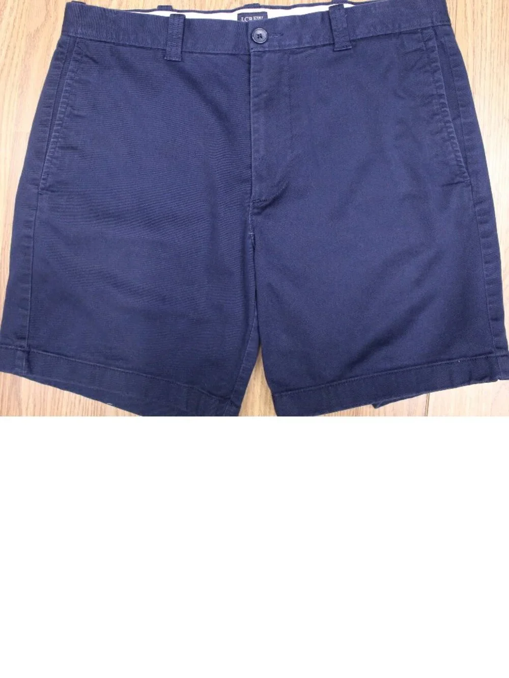 J.CREW REGULAR FIT SHORTS COTTON/SPANDEX NAVY Sz 32